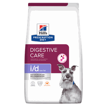 Hill'S Prescription Diet I/D Low Fat Digestive Care Dry Dog Food With Chicken 12kg