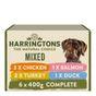 Harringtons Wet Dog Food Mixed 6x400g