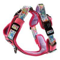 Doodlebone 'With Me' Dog Harness Pink 4-7