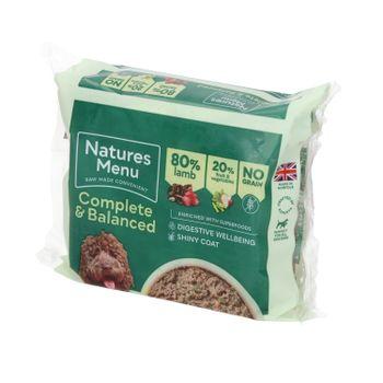 Natures Menu Complete & Balanced Lamb Raw Dog Food 500g