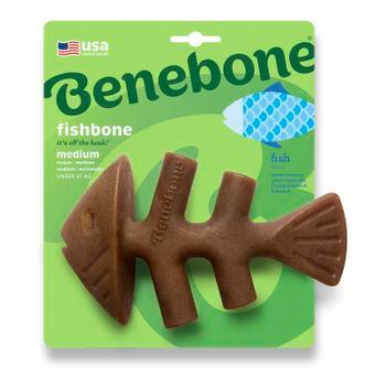 Benebone Fishbone Dog Toy Medium 