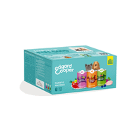Edagrd & Cooper Adult Wet Food Tin Multipack Chicken Game Lamb 6x400g