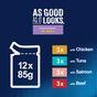 Felix As Good As it Looks Favourites Selection Wet Cat Food 12x85g