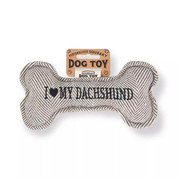 History & Heraldry 'Love Dachshund' Dog Toy