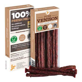 JR Pet Products, Pure Venison Sticks, Dog Chews, 50g