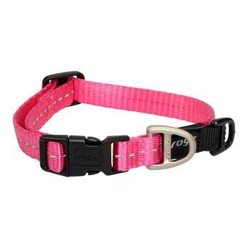 Rogz Classic Dog Collar Pink Medium