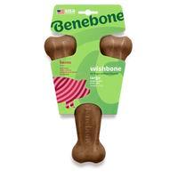 Benebone Wishbone Bacon Dog Toy Large