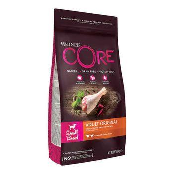 Wellness CORE Dry Small Breed Adult Dog Food Original Turkey with Chicken Recipe 1.5kg
