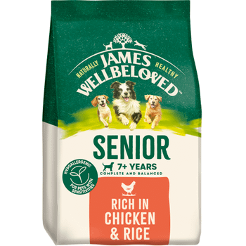 JAMES WELLBELOVED® Senior Dry Dog Food Chicken & Rice 15kg