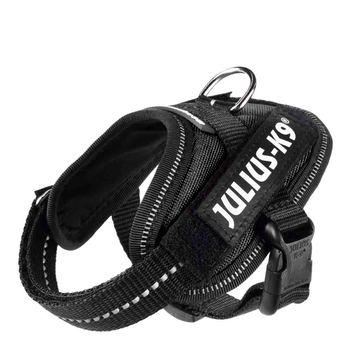 Julius K9 IDC Power Harness Baby 1XS Black Dog Harnesses