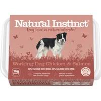 Natural Instinct Working Dog Chicken & Salmon Raw Dog Food, 1Kg