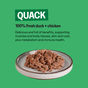 KatKin QUACK Fresh Cat and Kitten Food (Duck + Chicken) 1x80g