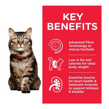 Hill's Science Plan Mature Adult Hairball & Indoor Dry Cat Food Chicken Flavour 1.5kg