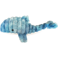 Hem & Boo Luxury Super Plush Whale Dog Toy Extra Large