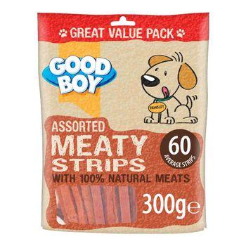 Good Boy Pawsley Assorted Meat Strips Dog Treat 300g