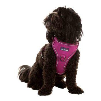 Doodlebone Trendy Tails Stomp Dog Harness Purple 3-5