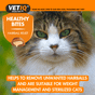 VetIQ Healthy Bites Hairball Remedy Treats For Cats and Kittens 65g