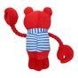 Rufus & Rosie Crab Plush Summer Dog Toy