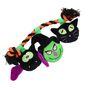 Smart Choice Squeaky Spooky Plush & Rope Dog Toy