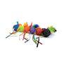 Tabby Patch Glitter Ball Rattler Cat Toy