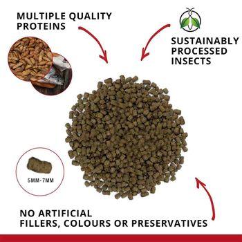Fluval Bug Bites Cichlid Fish Food Granules, 45g