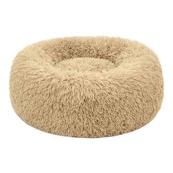 Pet Brands Dog Anxiety Bed Beige Small