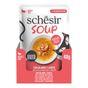 Schesir Soup Cat Food Complement, Salmon with Carrots , 40g 