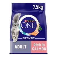 Purina One Bifensis Salmon Dry Cat Food 7.5kg