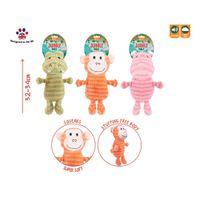 Smart Choice Squeaky Soft Plush Assorted Animal Dog Toys