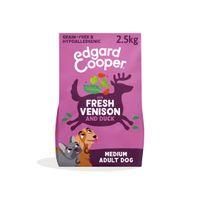 Edgard & Cooper Fresh Venison & Duck Medium Adult Dog Food 2.5kg