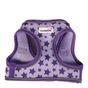 Doodlebone Violet Star Snappy Dog Harness, S