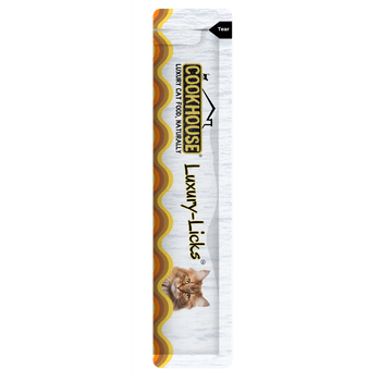 Cookhouse Luxury Licks Puree Cat Treat Tuna 6x15g