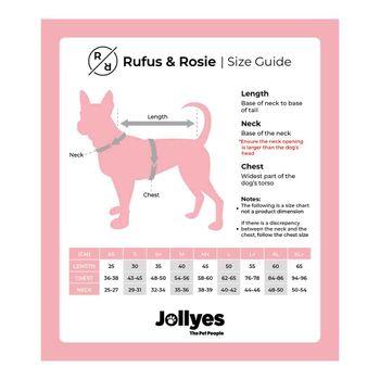 Rufus & Rosie Reflective Windbreaker Dog Coat, M+