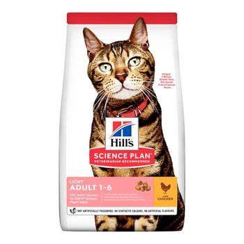 Hill's Science Plan Adult Light Dry Cat Food Chicken Flavour 1.5kg