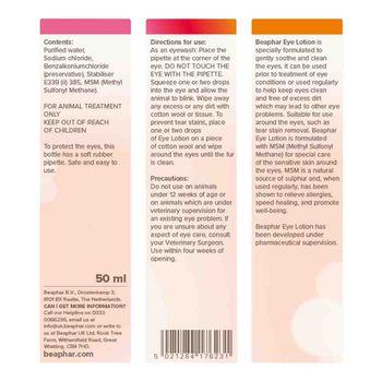 Beaphar Eye Drop Lotion for Dogs & Cats, 50ml