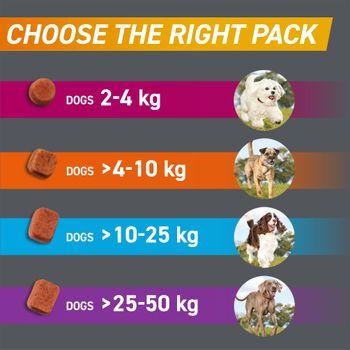 FRONTPRO® Chewable Tablets Flea & Tick Treatment for Medium Dogs 4-10kg, 3 Pack