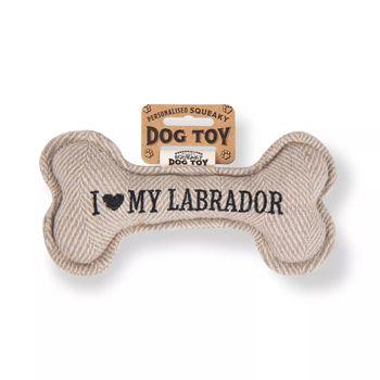 History & Heraldry 'Love Labrador' Dog Toy