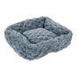World of Pet Textured Square Pet Bed Small