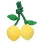 Rufus & Rosie Lemon Rope Plush Dog Toy
