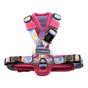 Doodlebone 'With Me' Dog Harness Pink 6-9