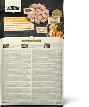 ACANA Prairie Poultry Dog Food 9.7kg