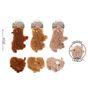 Squeaky Plush Highland Cow Dog Toy