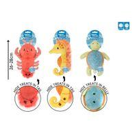 Smart Choice Squeaky Plush Treat Hiding Sea Dog Toy