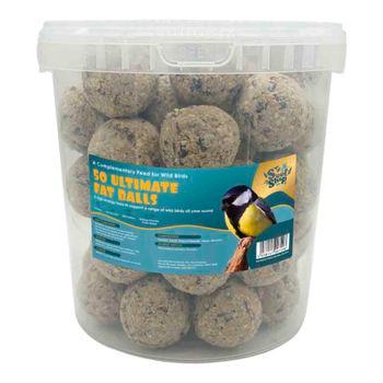 Suet Shop Ultimate Wild Bird Fat Balls 50 Tub