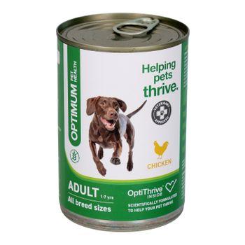 Optimum Pet Health Adult Dog Food Multipack Cans, 12x395g
