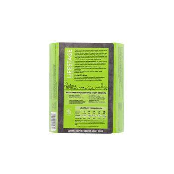 Lifestage Adult Grain Free Lamb Dog Food Tray 395g