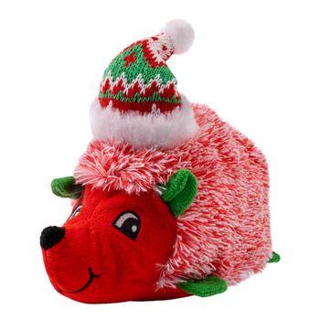 KONG Holiday Comfort HedgeHug Assorted Dog Toy Medium