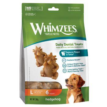 WHIMZEES® by Wellness Hedgehog Large Daily Dental Chew Value Bag 6 pack
