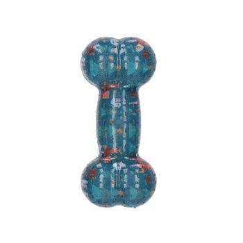 Rufus & Rosie Christmas Rubber Bone Dog Toy