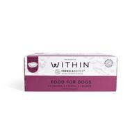 Within Grain Free Complete Adult Food, Variety Pack, Chicken, Turkey, Salmon 6x395g